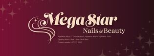 Mega Star Nails & Beauty logo